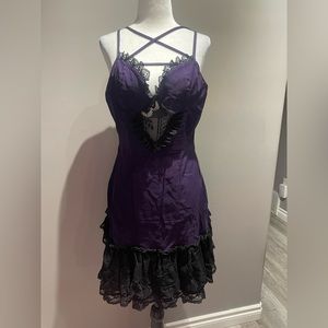 Killstar dark purple dress